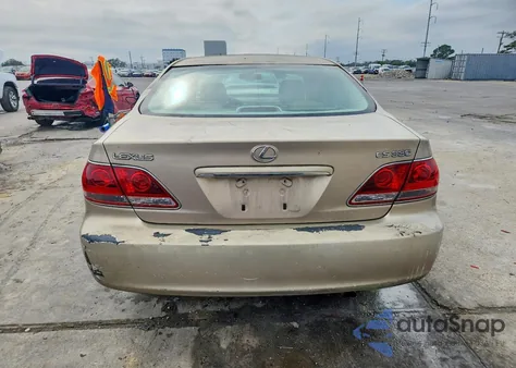 2005 Lexus Es 330 from USA, damaged, VIN JTHBA30G755086470